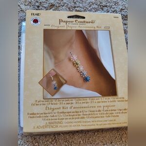 New Plaid Paper Paper Couture Elegant Paper Accessory Kit